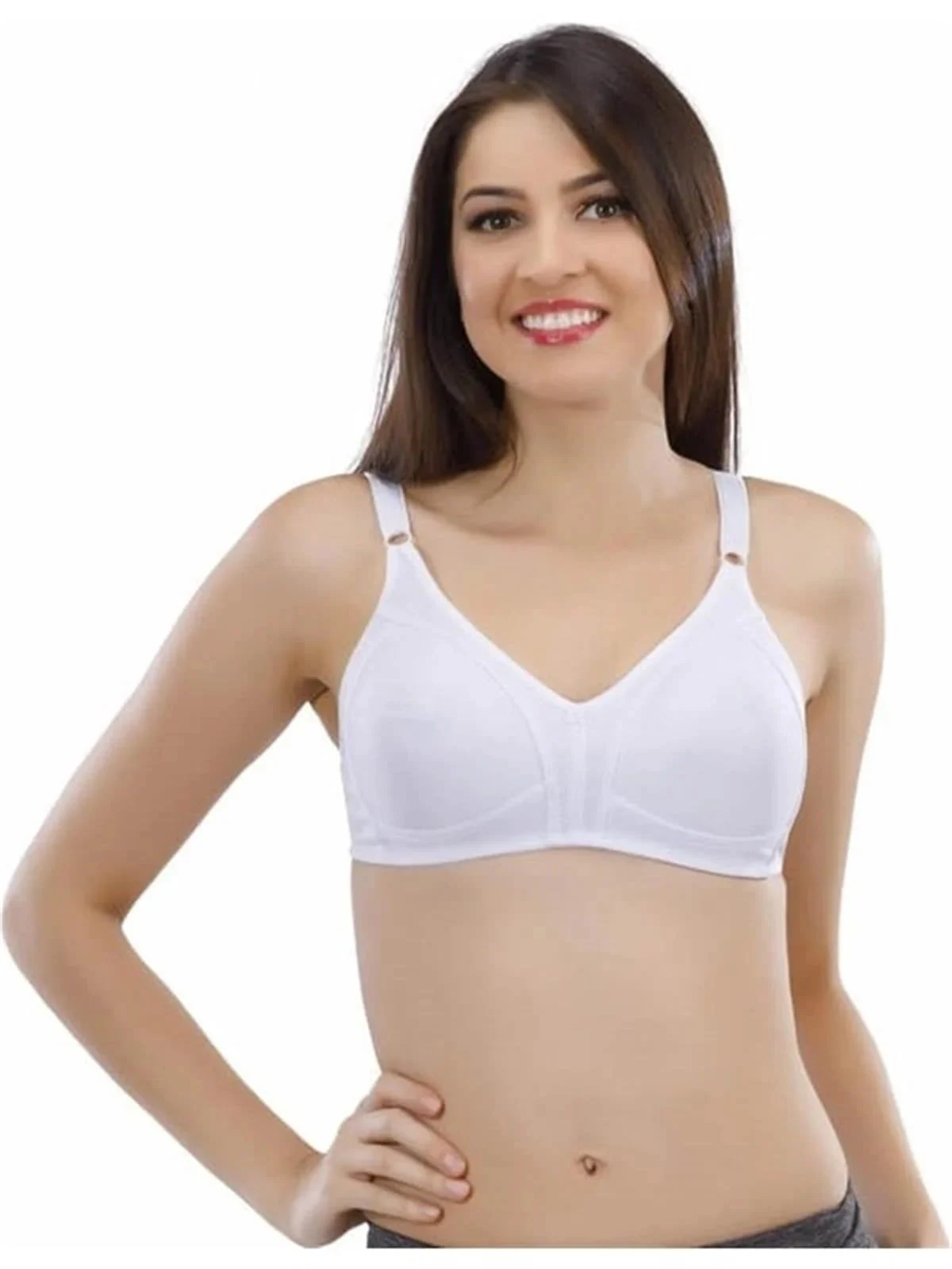 Liza Kadın Penye Toparlayıcı Dikişsiz Sütyen BEYAZ-95 Liza Kadın Penye Toparlayıcı Dikişsiz Sütyen BEYAZ-95