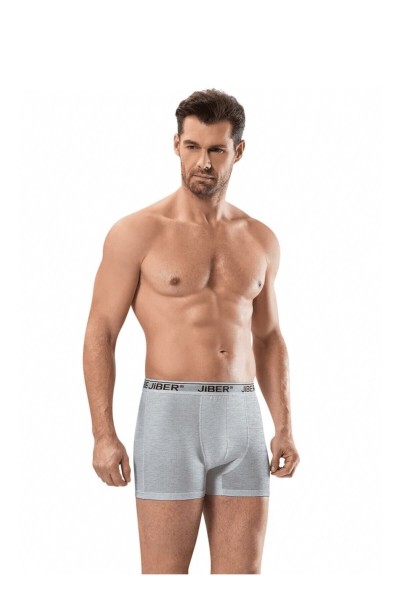 Erkek 6 Adet Gri Likralı Stretch Boxer 156 GRİ-2XL