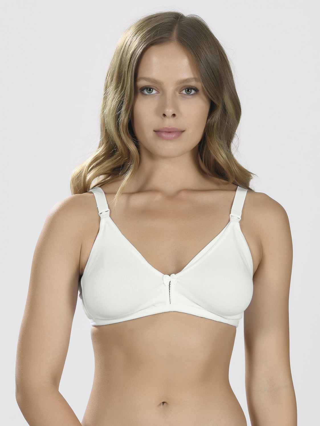 NBB Ekru Dikişsiz Emzirme Sütyeni