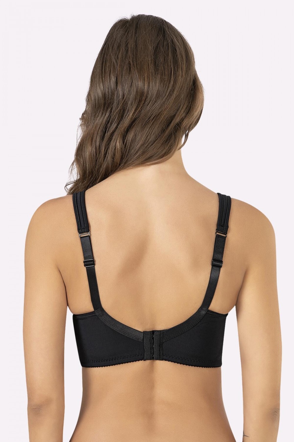 NBB Siyah Dubleli Mikro Pamuklu Toparlayıcı Sütyen